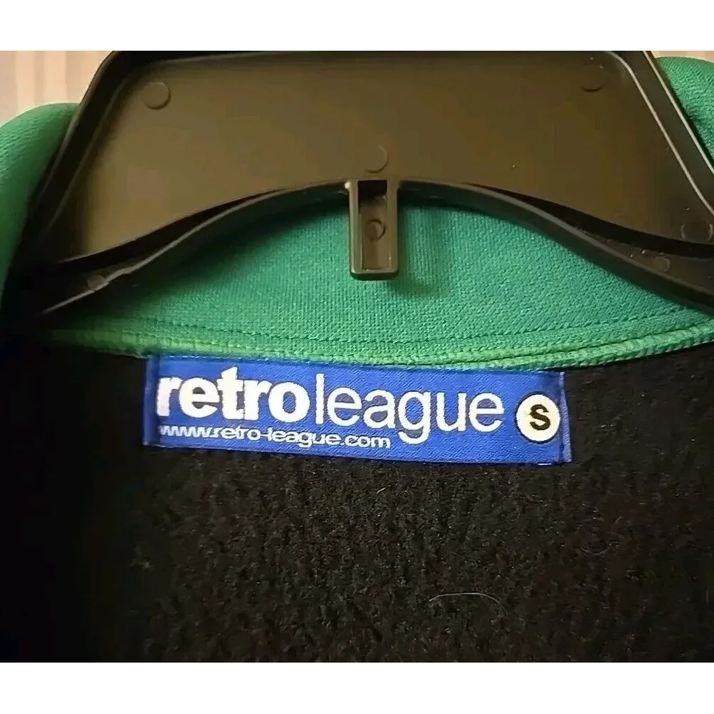 Retro-League Jamaica Football Federation Zip-Up Jacket Sz S‎
